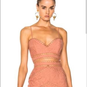 Zimmerman Jasper Fan Bralette in Nude